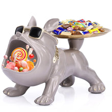 Load image into Gallery viewer, French Bulldog Decorative Statue Tray & Bowl – Key, Candy and Jewelry Organizer