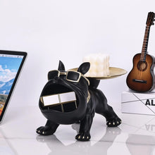 Load image into Gallery viewer, French Bulldog Decorative Statue Tray & Bowl – Key, Candy and Jewelry Organizer