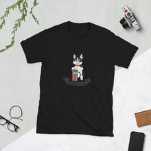 Load image into Gallery viewer, “Frenchie Café” Short-Sleeve Unisex T-Shirt