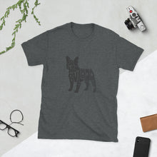 Load image into Gallery viewer, Frenchie Calligram Short-Sleeve Unisex T-Shirt