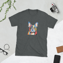 Load image into Gallery viewer, French Bulldog Pop Art Portrait Short-Sleeve Unisex T-Shirt