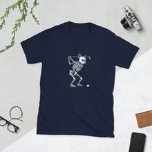 Load image into Gallery viewer, Skeletal French Bulldog Golf Short-Sleeve Unisex T-Shirt