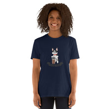 Load image into Gallery viewer, “Frenchie Café” Short-Sleeve Unisex T-Shirt