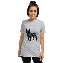 Load image into Gallery viewer, Frenchie Calligram Short-Sleeve Unisex T-Shirt