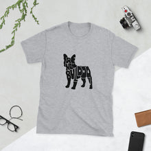 Load image into Gallery viewer, Frenchie Calligram Short-Sleeve Unisex T-Shirt