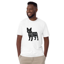 Load image into Gallery viewer, Frenchie Calligram Short-Sleeve Unisex T-Shirt