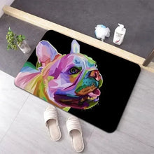 Load image into Gallery viewer, French Bulldog Indoor Bath &amp; Kitchen Mat
