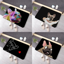 Load image into Gallery viewer, French Bulldog Indoor Bath &amp; Kitchen Mat
