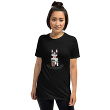 Load image into Gallery viewer, “Frenchie Café” Short-Sleeve Unisex T-Shirt
