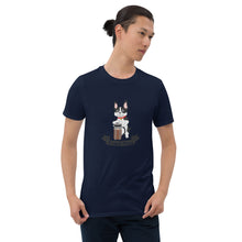 Load image into Gallery viewer, “Frenchie Café” Short-Sleeve Unisex T-Shirt
